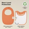 KeaBabies 8pk Organic Quin Baby Bibs for Drooling and Teething, Cotton Drool Bibs, Newborn Baby Boys, Baby Girls Bibs - 3 of 4
