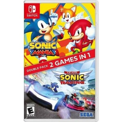 Sega Games - Sonic Mania + Team Sonic Racing Double Pack for Nintendo Switch