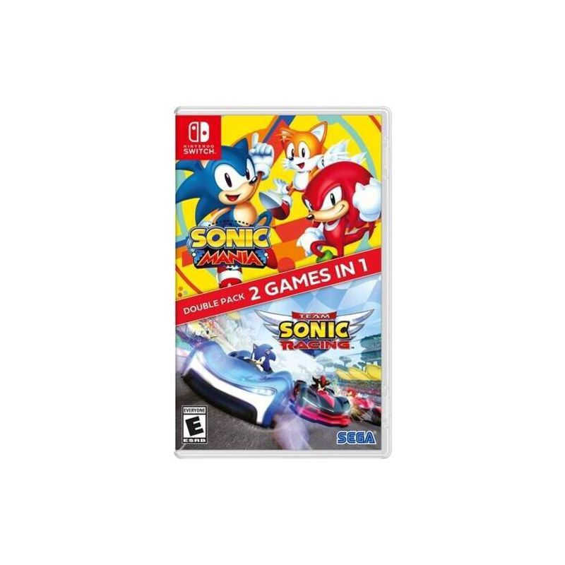 Sonic Mania + Team Sonic Racing Double Pack for Nintendo Switch, 1 of 2