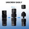 GSE 4-in-1 Pool Cue Tip Tool, Billiard Cue Stick Tip Tool Scuffer/Shaper/Aerator/3/8-10 Joint Protector - 2 of 4