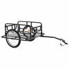 VidaXL Bike Trailer 51.2"x28.7"x19.1" Steel Black - 2 of 4