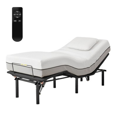 Twin XL Adjustable Bed Frame with Head and Foot Incline