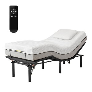 Twin XL Adjustable Bed Frame with Head and Foot Incline - 1 of 4
