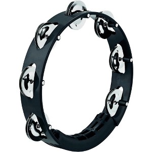 MEINL Headliner Series Tour Tambourine 1 Row 8 in. Black - 1 of 4
