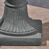 Syemin Outdoor Planters with Special Design, Novely Flower Planter Pot for Garden, Courtyard, Patio, Gray，18.75"*18.75"*28.25" - 3 of 4