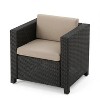 Sapphtopaz Patio Furniture Set Rattan Sectional Outdoor Chairs Porch Furniture with Rectangle Coffee Table Outdoor Sofa for Patio, Garden - 3 of 4