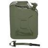 DOMETOUR 20L Metal Jerry Can with Spout ¨C Durable Gasoline Fuel Container for Camping, Emergency, and Outdoor Adventures Red - 3 of 4