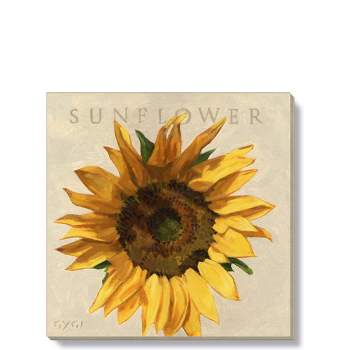 Sullivans Darren Gygi Sunflower Canvas, Museum Quality Giclee Print, Gallery Wrapped, Handcrafted in USA