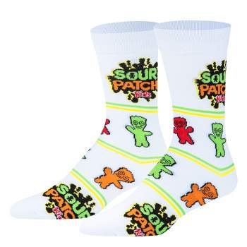 Crazy Socks, Mac N Cheese, Funny Novelty Socks, Large