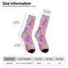 Watercolor Roses Women Printed Crew Socks Funny Funky Socks Soft Polyester Novelty Gifts for Artists Men - 2 of 4