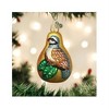 Old World Christmas Glass Blown Christmas Ornament, Partridge in A Pear Tree (With OWC Gift Box) - 4 of 4