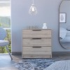 NicBex Dresser for Bedroom,Chest of Drawers with Black Metal Handle Design,Storage Dressers for Bedroom - 2 of 4