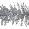 Northlight Metallic Tinsel Artificial Christmas Garland - 9' x 12" - Silver - Unlit - 4 of 4