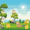 PICASSO-TILES 8 PC Forest Animal Character Theme Set Magnetic Tiles, Building Blocks, STEM Toys for Kids 3+ - 4 of 4