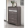 NicBex Dresser for Bedroom,Chest of Drawers with White Metal Handle Design,Modern Freestanding Dresser,Storage Dressers for Bedroom - 2 of 4