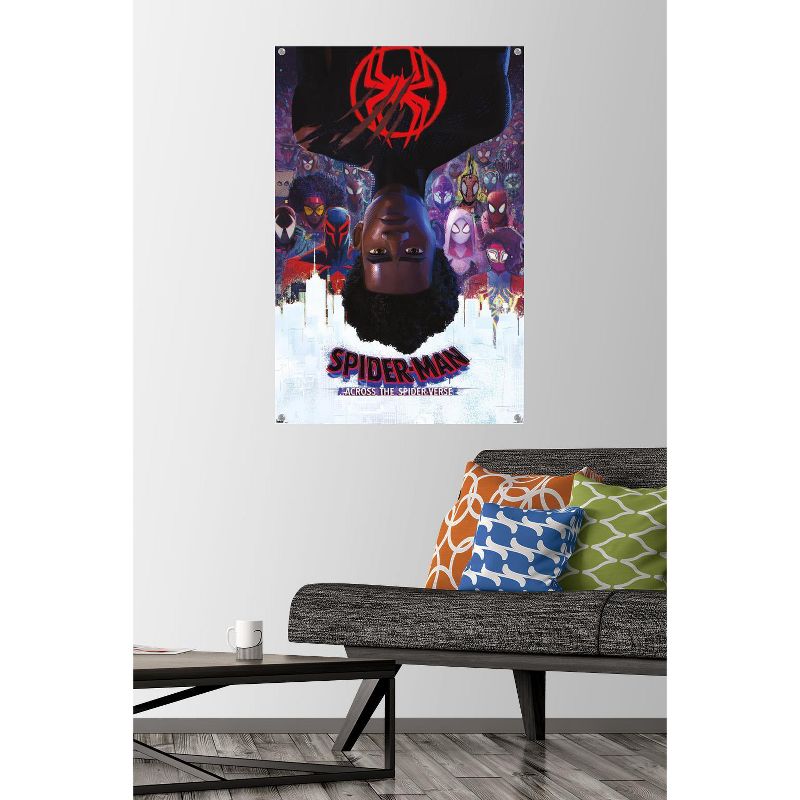 Trends International Marvel Spider-Man: Across the Spider-Verse - Official One Sheet Unframed Wall Poster Prints, 2 of 7