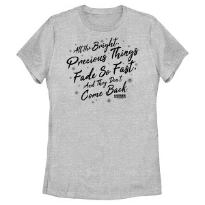 Women's The Great Gatsby All the Bright Precious Things Quote T-Shirt - 1 of 4