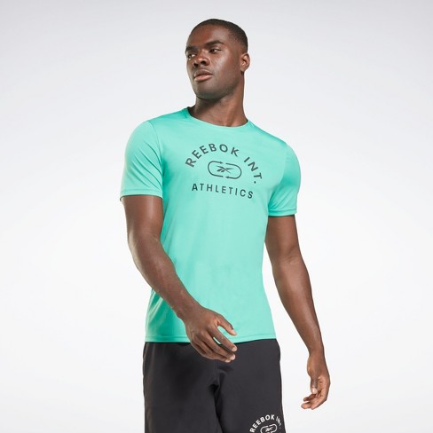 Reebok Mens Graphic Workout Tee Short Sleeve Gym & Training Activewear T Shirt