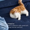6-8 Pcs Prewashed Comforter Set Bed in a Bag with Soft Fleece Bed Blanket Down Alternative Bedding Set for All Seasons - 3 of 4