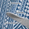 Washable Rug for Living Room, Neutral Boho Geometric Carpets with Non Slip TPR Backing - 4 of 4