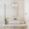 Designers Fountain Bronson 2 - Light Vanity in  Brushed Nickel - 3 of 3