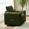 KWPZQEB Teddy Fabric Sofa Set, Large Loveseat Sofa, Cushioned Sofa with Hight Back, Armrests & Pillow, Futon Sofa, Modern Sofa for Living Room - 2 of 4