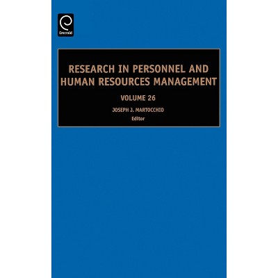 Research in Personnel and Human Resources Management - by  Joseph J Martocchio (Hardcover)