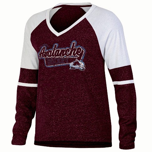 NHL Colorado Avalanche Women's Long Sleeve Dark T-Shirt - image 1 of 3