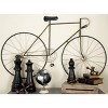 Metal Bike Wall Decor with Seat and Handles Black - Olivia & May: Iron Artwork, Rectangular Pedal Detail, Indoor Display - 4 of 4