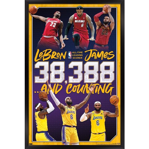 Lebron James NBA All-time Scoring Leader Official T-shirt - Trends