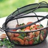 Dual Skillet Shaker Grill Basket Black - Outset : Target