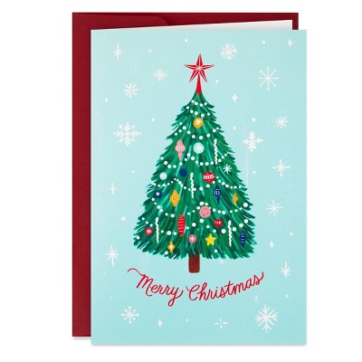 Hallmark 10ct 'Merry Christmas' Christmas Tree Video Holiday Greeting Card