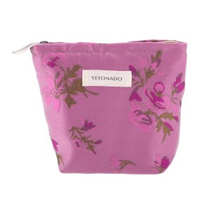 Unique Bargains Portable Lychee Flower Makeup Bag 1 Pc - 1 of 4