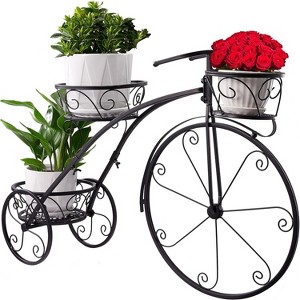 Sorbus Tricycle plant stand for home, garden and patio. - 1 of 4