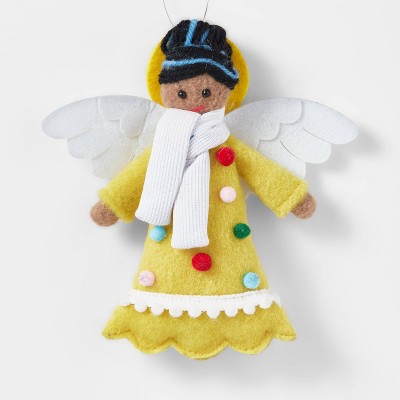 Angel with Yellow Dress Christmas Tree Ornament - Wondershop™