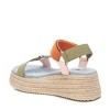 Refresh Women's Suede Strappy Sandals With Jute Platform - 4 of 4