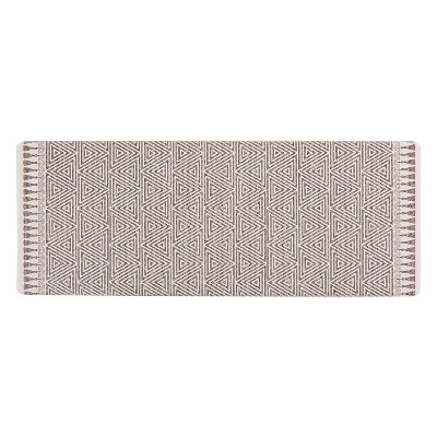 World Rug Gallery Contemporary Geometric Anti-Fatigue Standing Mat