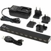 Tripp Lite 10-Port USB Hub - USB 2.0, Plug-and-Play, International Plug Adapters - Model U223010INT - 2 of 4