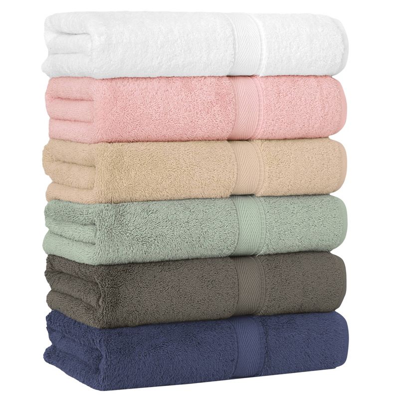 Turkish Cotton Sinemis Terry Towel Set Green - Linum Home Textiles, 4 of 6