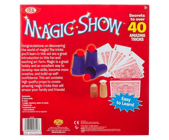 Ideal 40-Trick Magic Show Kit