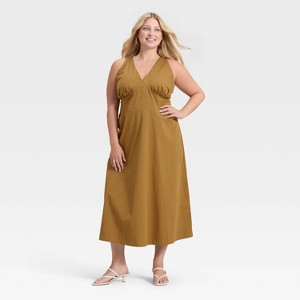 Women's Open Back Maxi Dress - A New Day™ - 1 of 3