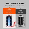 Yukimo 3 Ton Air Jack - 6600LBS Capacity Triple Bag Pneumatic Jack, 5.5"-17.7" Lift Range with 6 Steel Pipes & Side Handles for Cars/Garages/Repair - 4 of 4