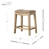 New Pacific Direct Elmo Bonded Leather Counter Bar & Counter Stools, Vintage Taupe - 2 of 4