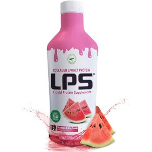 Nutritional Designs Sugar-Free Liquid Collagen & Whey Protein Supplement  Watermelon 32 OZ - 1 of 4