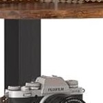 rustic brown & black
