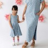 Mightly Girls Fair Trade Organic Cotton Solid Sleeveless Twirl Dress - image 3 of 3