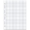 Five Star 150ct Graph Ruled Filler Paper Reinforced: 8.5 x 11 Inch Loose Leaf, White, Stationery & Office Supplies - 3 of 4