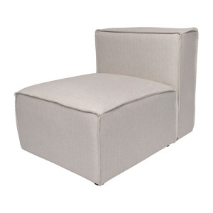 Merrick Lane Modular Middle Armless Chair - 1 of 4