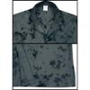 LA LEELA Men's Beach Shirts Casual Button Down Short Sleeve Shirts for Men XS Silver Crumple Tie Dye - 4 of 4