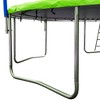 NAYSAYE Trampoline 16FT for Kids and Adults with Basketball Hoop and Safety Net for Outdoor Fun, Green, 189.00"*130.30"*180.60" - 4 of 4